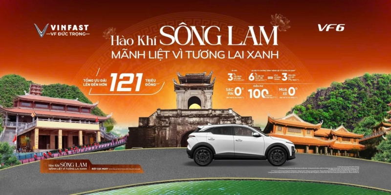 ƯU ĐÃI HÀO KHÍ SÔNG LAM